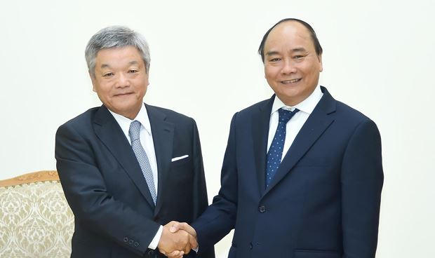 Thủ tướng tiếp Chủ tịch Tập đo&agrave;n Nikkei