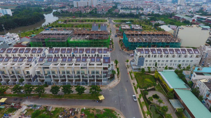 Toàn bộ dự án nhìn từ trên cao
