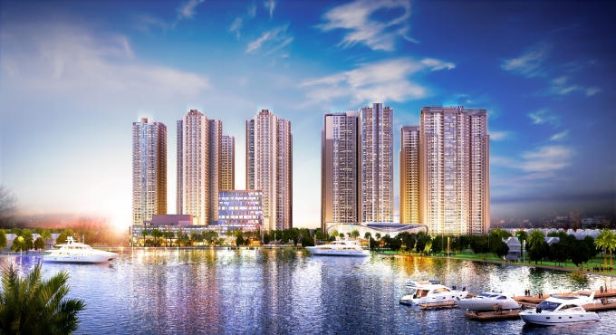 Phối cảnh hiện đại của Goldmark City