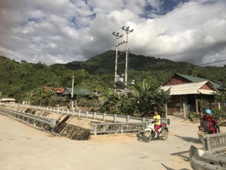 Khu tái định cư bản Mường Mô. Ảnh: Mai Phương/BNEWS/TTXVN.