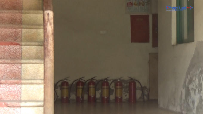 Hệ thống PCCC đẫ cũ kĩ