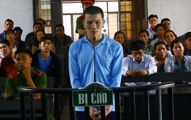Bị cáo Lương Xuân Trang tại phiên tòa phúc thẩm. (Ảnh: báo Công an nhân dân)