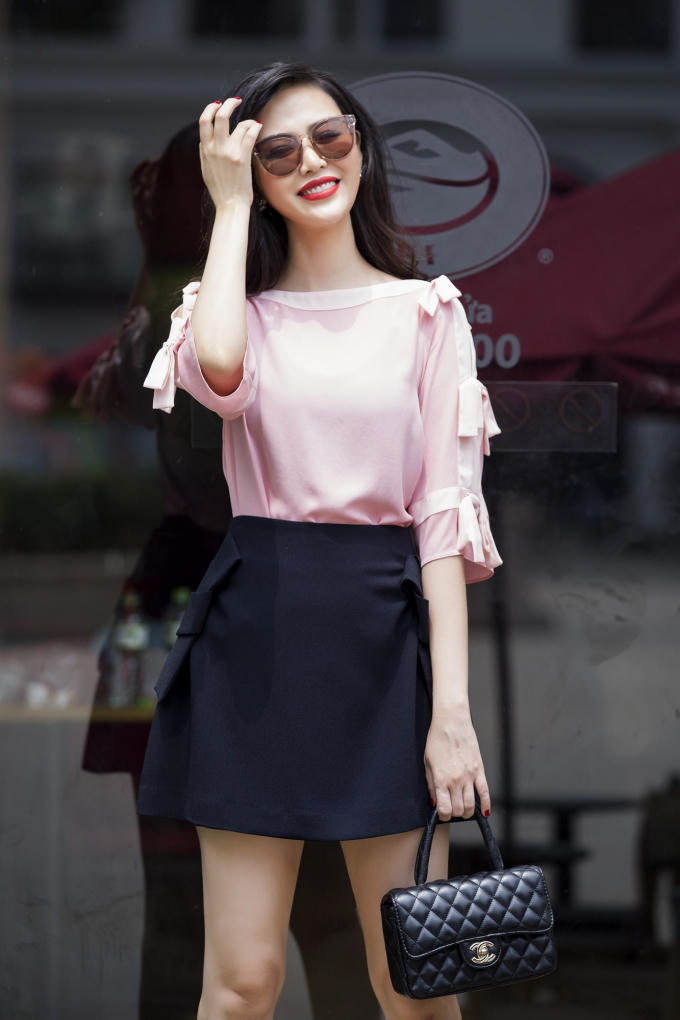 Hoa hậu Thu Thủy sở hữu thân hình đáng mơ ước.