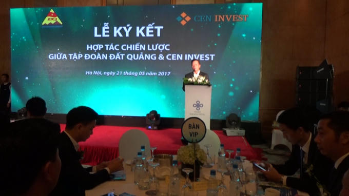 CenInvest và Tập đoàn Đất Quảng ký kết hợp tác chiến lược.