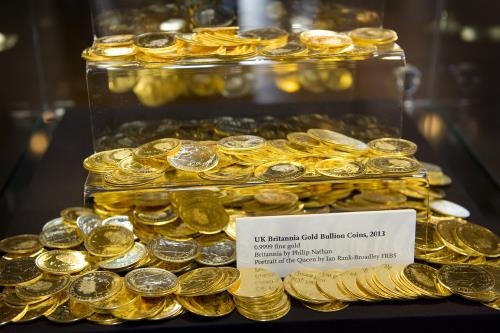 Nhu cầu mua vàng tăng do tác động từ Brexit. (Ảnh: royalmint)