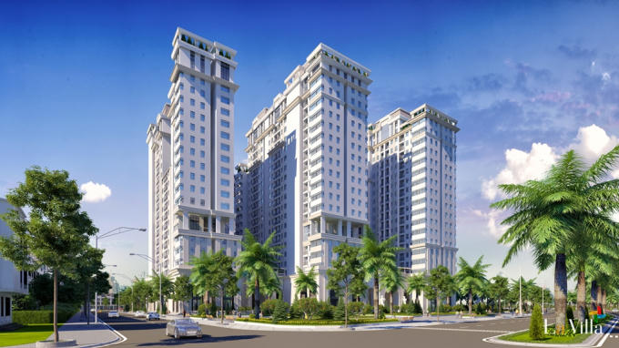 Phối cảnh dự án KĐT Lavilla Green City Tân An.