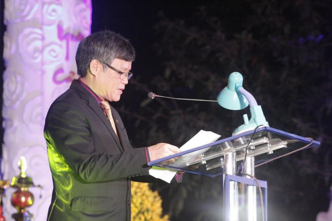 Ông Nguyễn Xuân Bình, Phó Chủ tịch UBND TP Hải Phòng phát biểu tại Đại lễ.