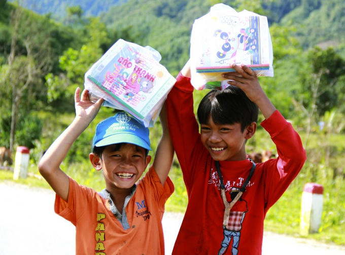 TT Huế: Pháp luật Plus mang niềm vui đến trẻ em vùng cao A Lưới
