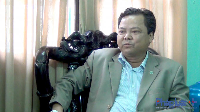 Ông Nguyễn Văn Thu - Bí thư Đảng ủy xã Tân Hưng, Sóc Sơn, TP Hà Nội.