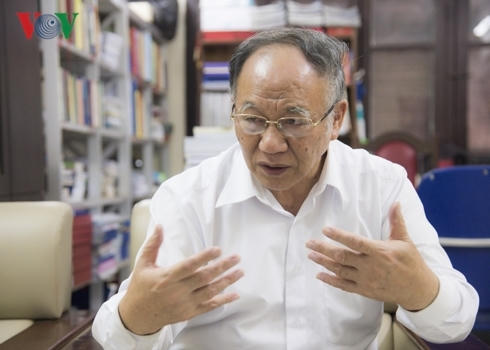 Giáo sư Hoàng Chí Bảo - nguyên Ủy viên Hội đồng Lý luận Trung ương.