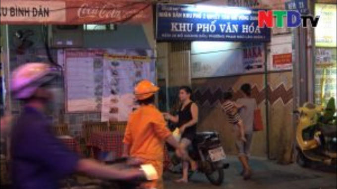 Các đối tượng di chuyển đến con hẻm trên đường Đỗ Quang Đẩu...
