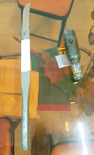 Hung khí đối tượng gây án.