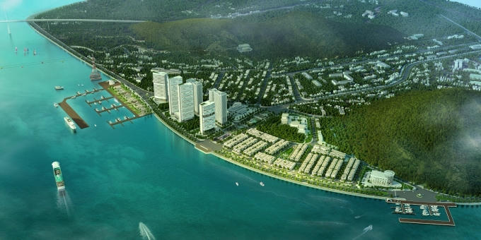 Phối cảnh minh họa tổng thể dự án.