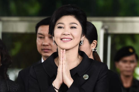 Cựu Thủ tướng Thái Lan Yingluck Shinawatra. Ảnh: AFP.