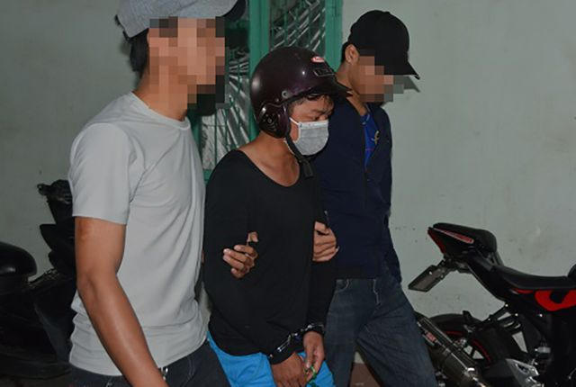 Nghi phạm Lương Hoàng Vũ bị bắt khẩn cấp sau vụ án. Ảnh: Dân Trí.