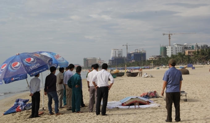 Hiện trường vụ việc.