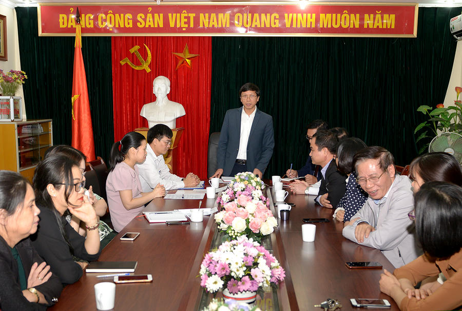 PGS,TS Lý Việt Quang phát biểu tại buổi Lễ.