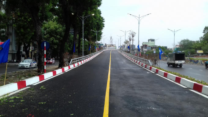 Dự án có tổng mức đầu tư hơn 311 tỷ đồng, gồm các hạng mục cầu vượt nút giao An Dương - Thanh Niên dài 271m, rộng 10m.