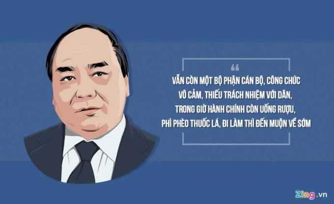 Ngày 5/8/2015, tại Hội nghị triển khai nhiệm vụ 6 tháng cuối năm của Ban Chỉ đạo Cải cách hành chính, Phó thủ tướng Nguyễn Xuân Phúc thẳng thắn nhận định.