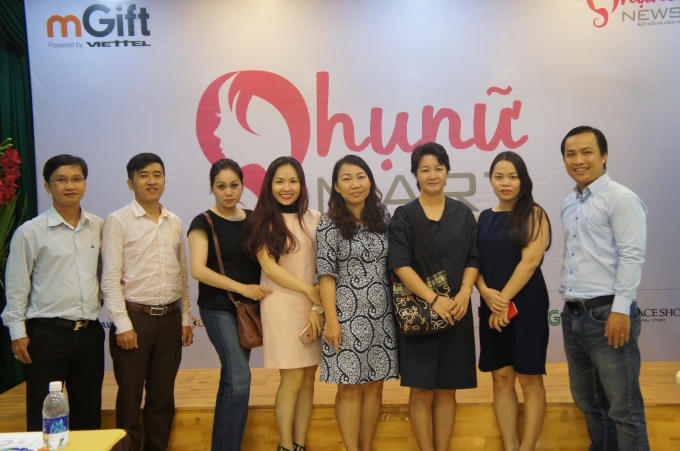 Những hình ảnh tại lễ khai trương Phunumart.