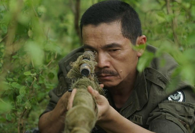 NSƯT Trung Anh vào vai gã giang hồ.