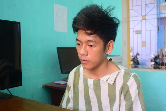 Tùng khai nhận trong khoảng thời gian từ cuối tháng 5 đến đầu tháng 6 đã gây ra 4 vụ trộm.
