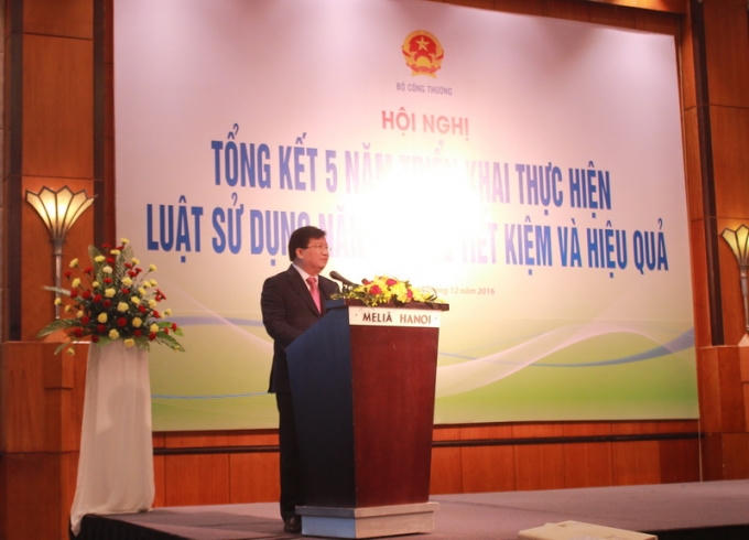 Phó Thủ tướng phát biểu chỉ đạo Hội nghị. (Ảnh: Báo xây dựng)