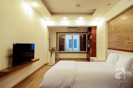 Ph&ograve;ng ngủ ch&iacute;nh sang trọng.