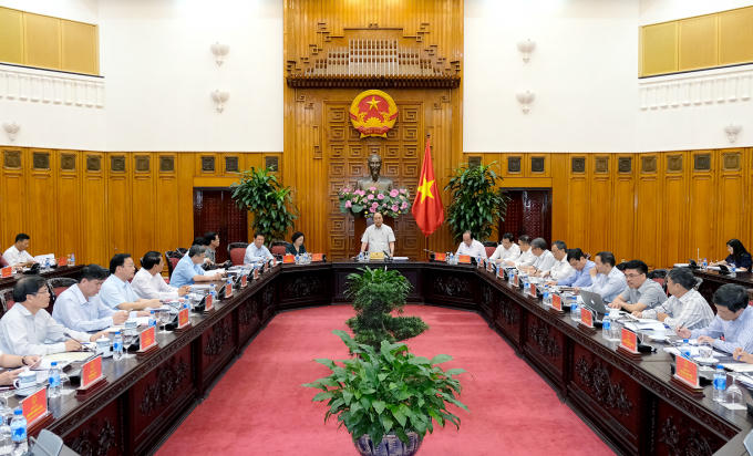 Toàn cảnh buổi làm việc.