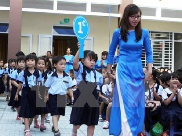 Lớp 1 vẫn còn gian nan. (Ảnh minh họa: TTXVN)