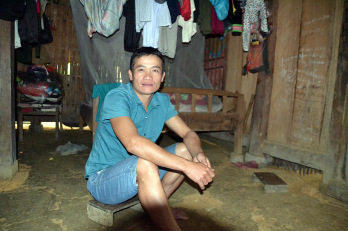 Anh Sùng A Phà chia sẻ với người viết về những thất bại của mình. ( ảnh: Phàn Giào Họ).