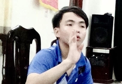 Hung thủ Bùi Mạnh Cường.