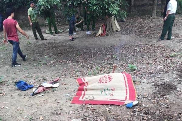 Hiện trường nơi phát hiện ra vụ việc.