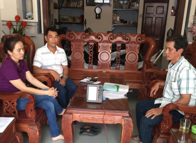 Ông Phạm Thanh Đông, thuyền trưởng tàu KG-92729-TS duy nhất chạy thoát.