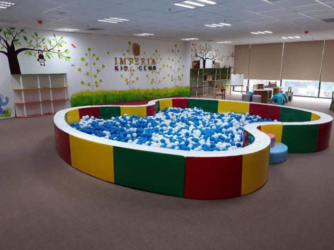 phòng Kids Club, tầng M, trong khu chung cư Imperia Garden, Nguyễn Huy Tưởng (Hà Nội).