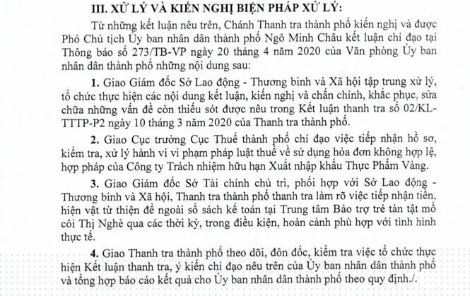 Trung tâm Thị Nghè chia chác 760 triệu đồng tiền từ thiện cho cán bộ - ảnh 2