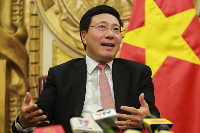 Phó Thủ tướng - Bộ trưởng Ngoại giao Phạm Bình Minh.