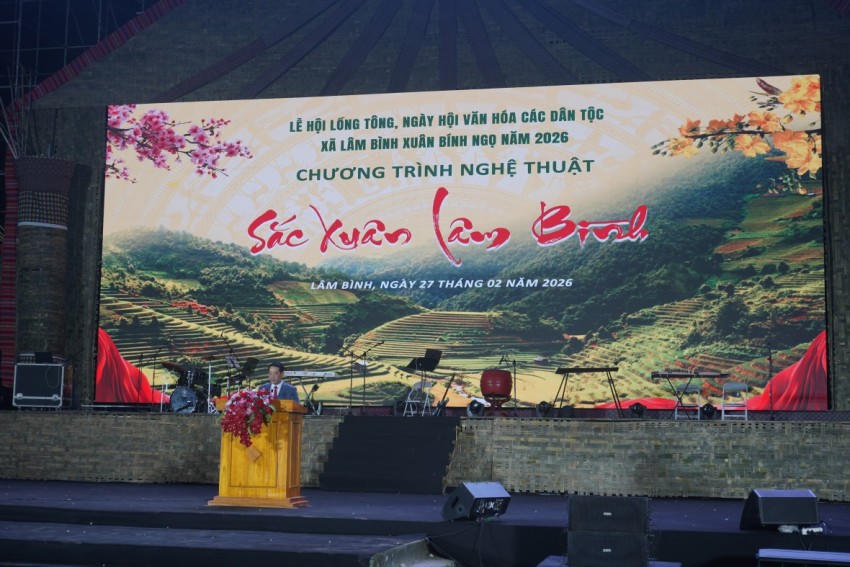 Xã Lâm Bình khai mạc Lễ hội Lồng Tông năm 2026.