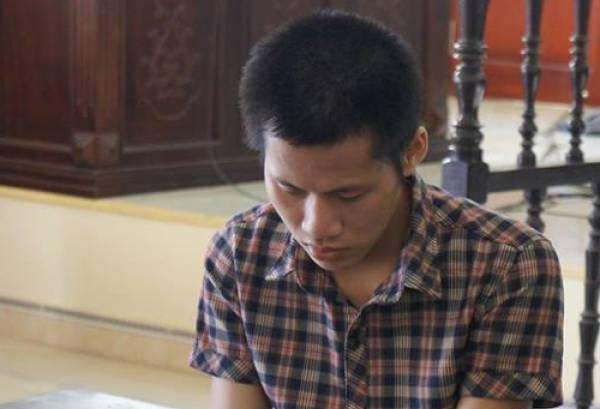 Lương Văn Vắn tại tòa. (Ảnh: báo Nghệ An)