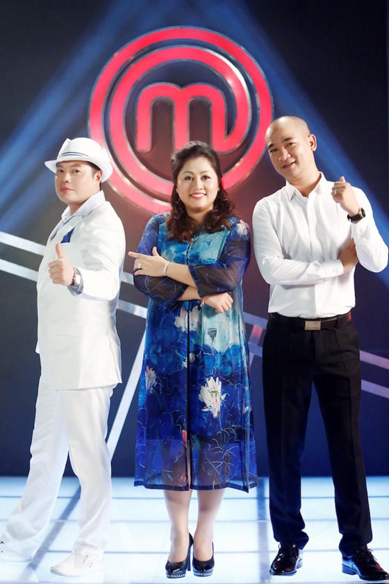 Bộ ba ban giám khảo năm nay. Ảnh: MasterChef Vietnam