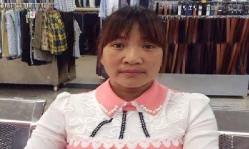 Hình ảnh chị Hà được chia sẻ trên Facebook.