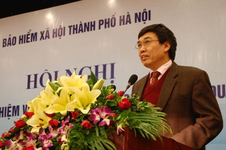 Ông Lê Bạch Hồng. (Ảnh: Bảo hiểm xã hội Việt Nam)