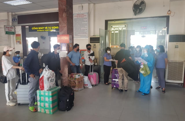 240 công dân hoàn thành cách ly trở về địa phương