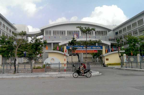 Ban Quản lý D.A giảm trừ trên 110 triệu đồng; Chi nhánh Tổng Cty Thái Sơn tại Hà Nội giảm trừ trên 466 triệu đồng tại D.A Cải tạoTtrường Tiểu học Yên Hòa. Ảnh: TQ