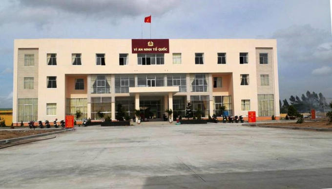 Trụ sở Công an huyện Hồng Ngự