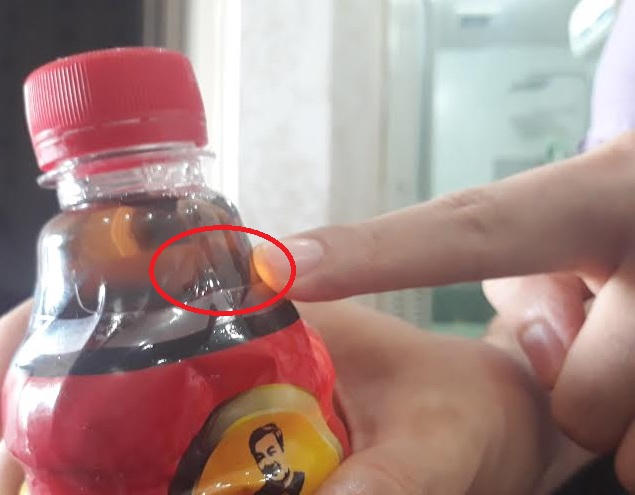 Sản phẩm Dr. Thanh có dị vật lạ.