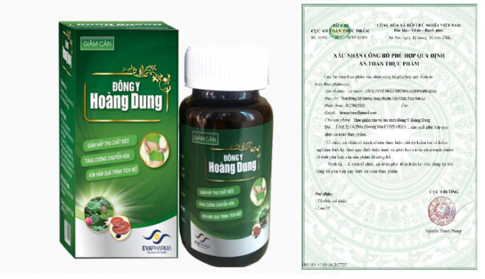 Giảm c&acirc;n Đ&ocirc;ng y Ho&agrave;ng Dung sử dụng giấy tờ giả