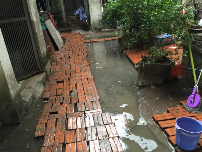 Vụ 146 Qu&aacute;n Th&aacute;nh: Cống chung lại c&oacute; dấu hiệu bị chặn, bịt?