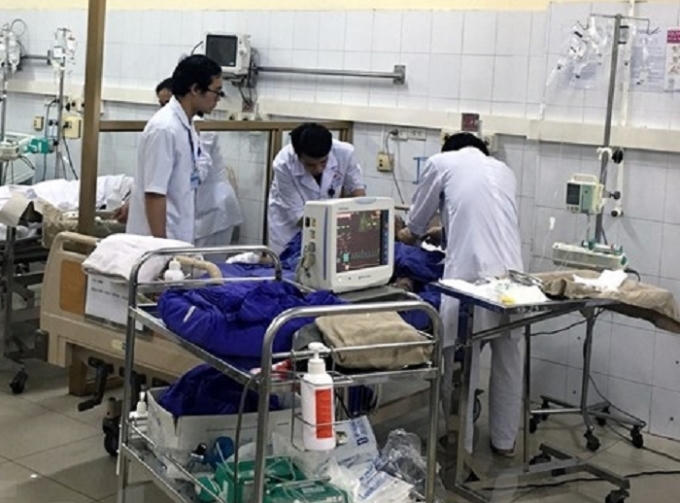 Các nạn nhân trong vụ tai nạn hầm lò đang được điều trị tích cực tại Viện bỏng quốc gia.