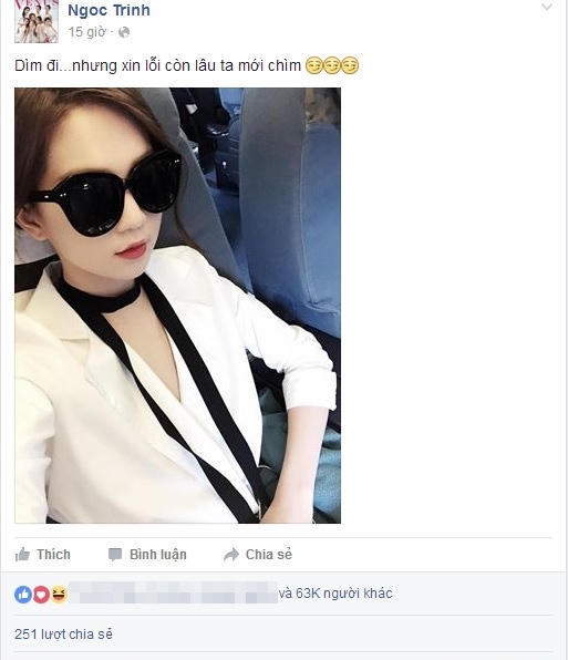 Ngọc Trinh và hoàng loạt cách cư xử đầy thách thức khi bị chê